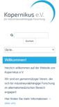 Mobile Screenshot of kopernikus.org